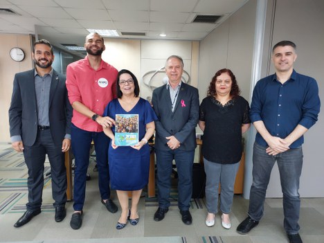 Imagem: Encontro entre a CAPES e ANPG (Júlia Prado - CGCOM/CAPES)