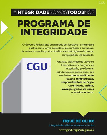 CAPES participa da campanha da CGU pela integridade pública. A ação terá três etapas temáticas. (Foto: CGU)