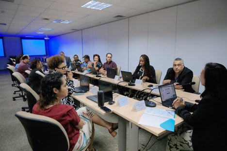 Imagem: CAPES em reunião com o Secadi/MEC (Naiara Demarco - CGCOM/CAPES)