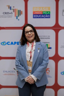 Imagem: Denise Pires de Carvalho, presidente da CAPES (Naiara Demarco - CGCOM/CAPES)