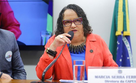 Imagem: Marcia Serra Ferreira, diretora da CAPES (Vinicius Loures/Câmara dos Deputados)