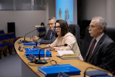 Imagem: Abertura da Conferência Livre ‘Programa INCT’ (Naiara Demarco - CCGOM/CAPES)