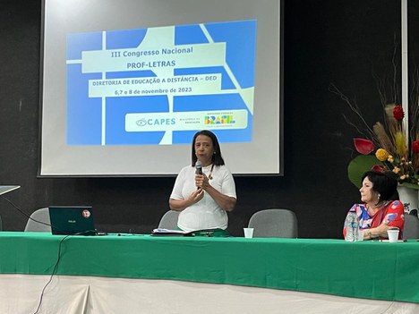 Imagem: CAPES participou de abertura do congresso do ProfLetras (John Lennon/UFRN)