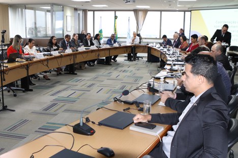 Imagem: Reunião CAPES, MEC e Timor Leste (William Santos - CGCOM/CAPES)