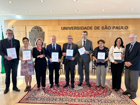 Imagem: CAPES e instituições de SP assinam protocolo de intenções para ampliar a formação de doutores (Cecília Bastos/USP) 