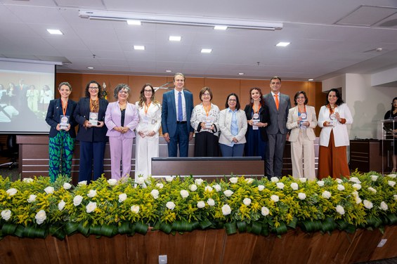 Imagem: Evento de premiação do Prêmio CAPES Elsevier 2024 – Mulheres na Ciência (Júlia Prado - CGCOM/CAPES)