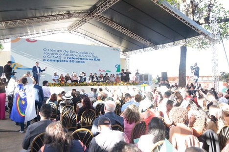 Imagem: Lançamento do Pacto Nacional pela Superação do Analfabetismo e Qualificação da Educação de Jovens e Adultos (Ângelo Miguel - MEC)