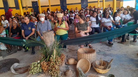 Imagem: Escola com trabalho desenvolvido por estudantes do Pibid (Arquivo pessoal)