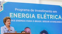 Programa de energia injetará R$ 186 bilhões no setor