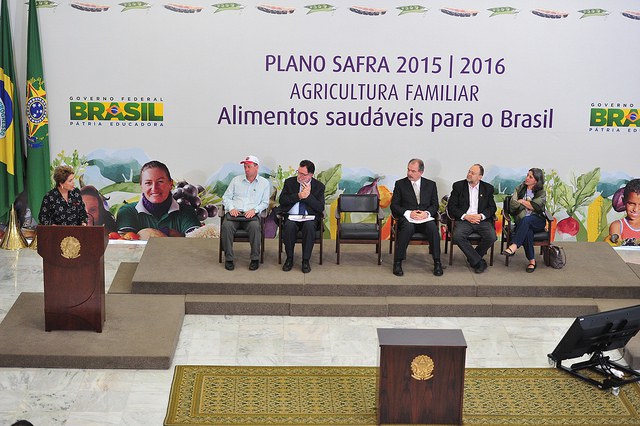 22/06/2015 - Cerimônia de Lançamento do Plano Safra da Agricultura Familiar. Foto: Eduardo Aiache/ Casa Civil PR