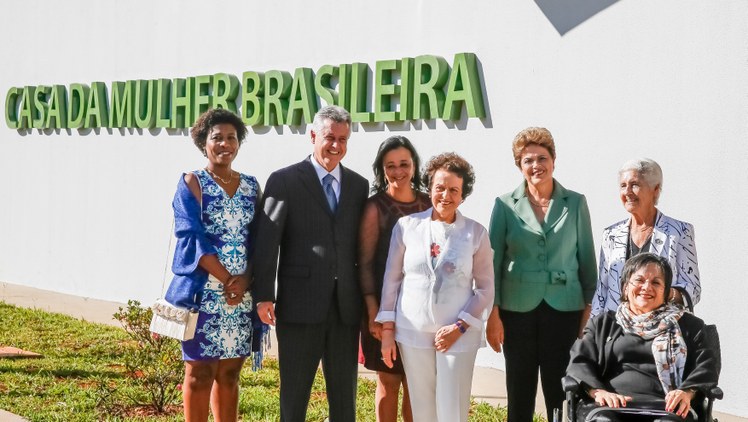 Presidenta Dilma Rousseff durante cerimônia de inauguração da Casa da Mulher Brasileira. (Brasília - DF, 02/06/2015) Foto: Roberto Stuckert Filho/PR