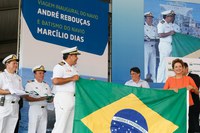 Dilma entrega navios petroleiros com capacidade de exportação de 1 milhão de barris
