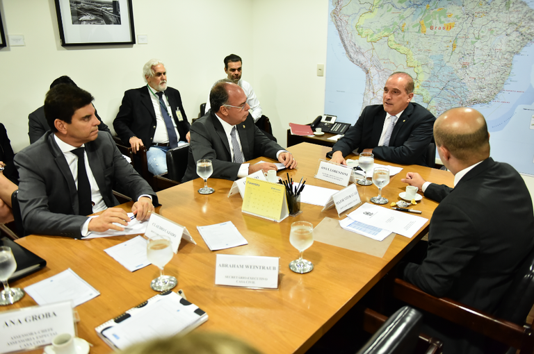 Reunião com lideranças