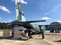 Avião da FAB faz transporte de insumos para enfrentamento à Covid-19 em Manaus (AM)