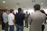 Parlamentares visitam Centro de Coordenação de Operações da Casa Civil