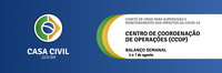 Balanço de medidas do Governo Federal: 20ª semana do Centro de Coordenação das Operações do Comitê de Crise da Covid-19