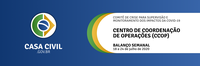Balanço de medidas do Governo Federal: 18ª semana do Centro de Coordenação das Operações do Comitê de Crise da Covid-19