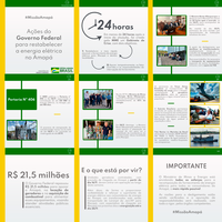 Ações de restabelecimento total da energia elétrica no Amapá são acompanhadas pelo Governo Federal