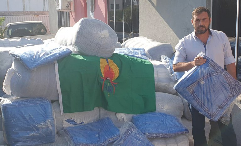 Funai distribui 1.500 cobertores para indígenas no Mato Grosso