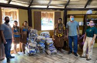 Mais de 30 mil cestas de alimentos distribuídas para indígenas da Bahia