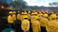 Indígenas são capacitados para combater incêndios florestais