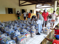 Famílias indígenas de Pernambuco recebem mais de 14 mil cestas de alimentos