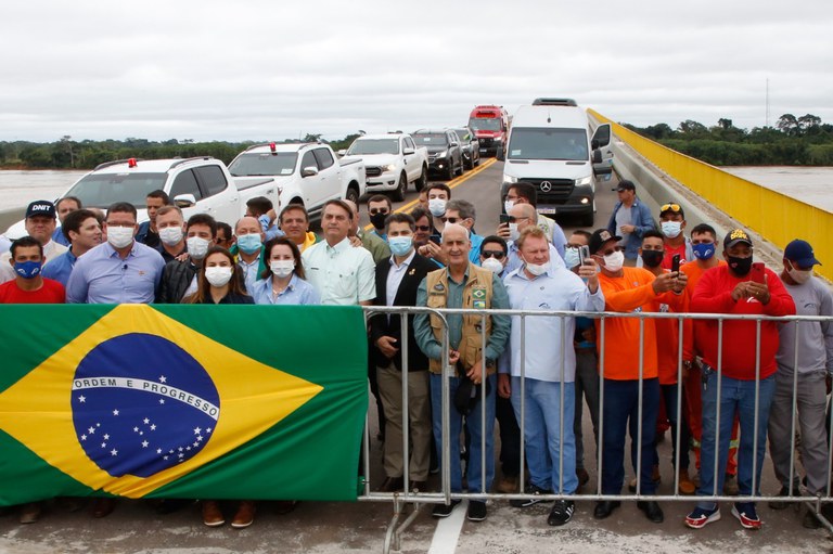 Governo Federal inaugura a Ponte do Abunã sobre o rio Madeira