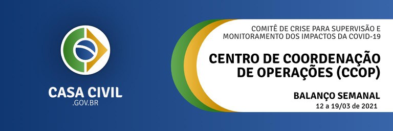 Balanço Semanal das Ações do Governo Federal e Destaques Ministeriais - 13 a 19 de março