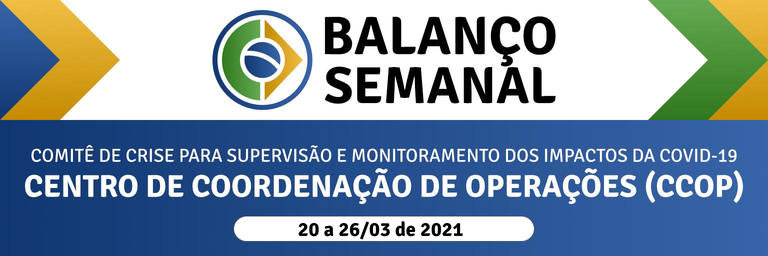 Balanço 20 a 26/03