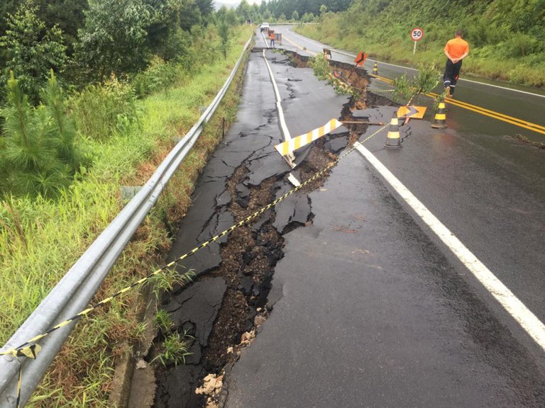 Santa Catarina recebe R$ 1,3 milhão para a recuperação da rodovia SC-370