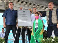 Inaugurado na Paraíba o último trecho de canal do Projeto de Integração do Rio São Francisco