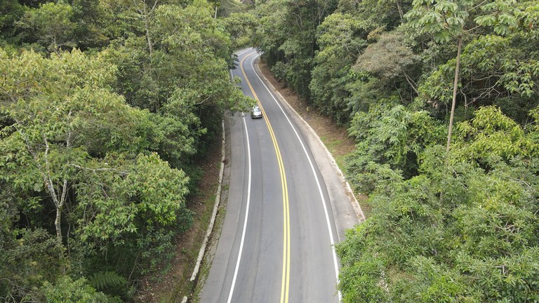 Revitalizados 171 quilômetros da BR 262/ES, rodovia de ligação entre Espírito Santo e Minas Gerais