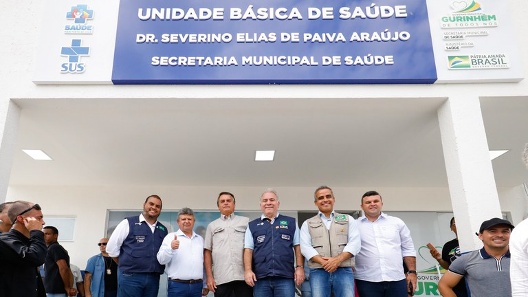 Entregue Unidade Básica de Saúde na Paraíba