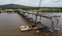 Ponte sobre o rio Araguaia, entre Tocantins e Pará,  vai beneficiar 500 mil pessoas