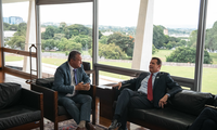 “Brasil abre oportunidades de investimentos em saneamento básico”, diz Rui Costa a embaixador suíço