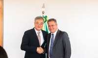 Ministro Rui Costa e embaixador da China discutem agenda bilateral dos presidentes Lula e Xi Jinping em novembro no Brasil