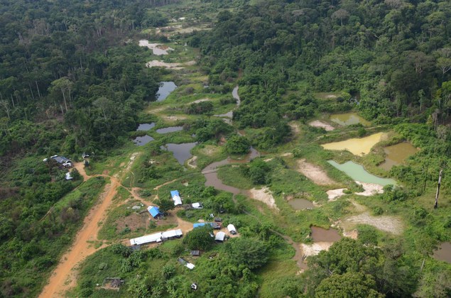 A região é endêmica para malária