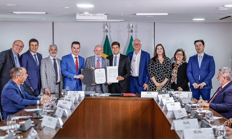 Ato aconteceu no Palácio do Planalto, nesta quarta-feira (5)