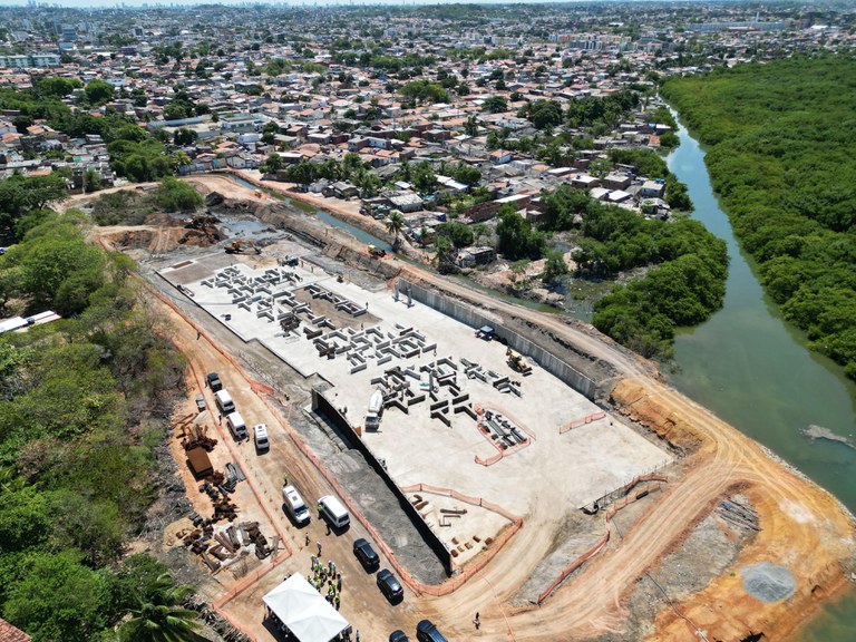 Intervenção no Canal do Fragoso irá criar 6,1 km de vias marginais, além de viadutos e obras complementares. Foto: Wagner Lopes/Ascom CC