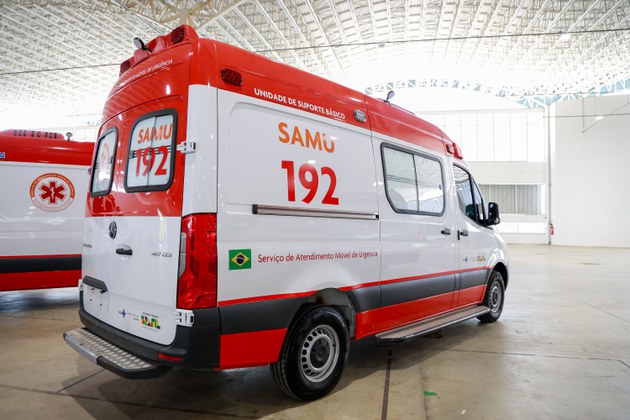 Ambulância do SAMU