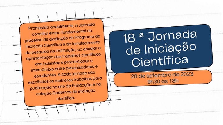 JORNADA INICIAÇÃO CIENTIFICA