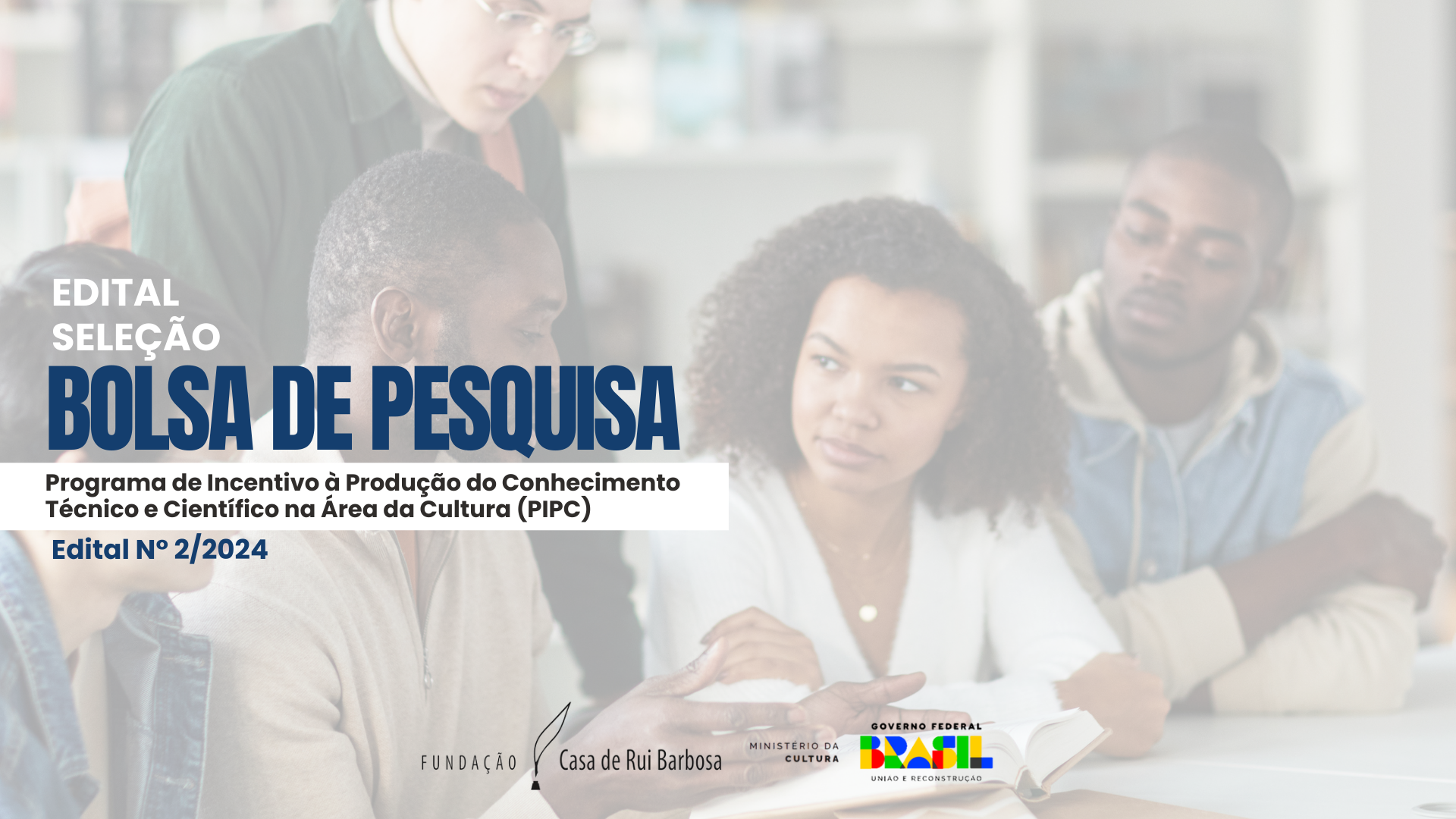 Edital de seleção de bolsistas de pesquisa para o Programa de Incentivo à Produção do Conhecimento Técnico e Científico