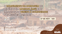 Palestra - A destruição ambiental pela Samarco como problema público e a lesão ao direito à comunidade