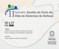 II Seminário: Gestão de Ciclo de Vida de Sistemas de Defesa