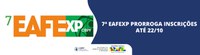 7ª EAFExp prorroga inscrições até 22/10