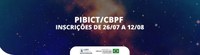 PIBICT/CBPF abre inscrições amanhã, 26/07