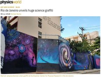 Grafite da Ciência cruza fronteiras e chega ao exterior