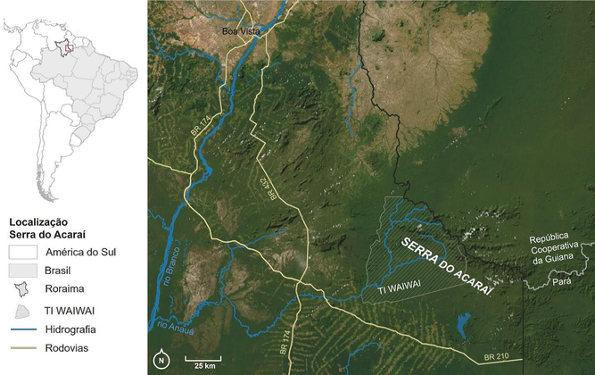 Projeto de preservação da Serra do Acaraí contemplado na Chamada ...