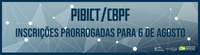 PIBICT/CBPF prorroga prazo de inscrição