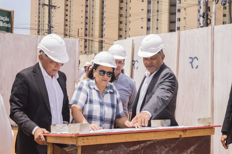 Governadora Fátima Bezerra e Presidente da CBTU fazem visita técnica à estação ferroviária